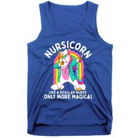 Unicorn Nurse Funny Dabbing Nursicorn Rn Funny Gift Gift Tank Top