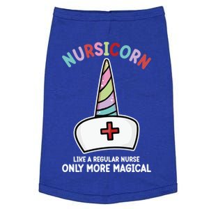 Unicorn Nurse Funny Nursicorn Rainbow Gift Doggie Tank