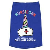 Unicorn Nurse Funny Nursicorn Rainbow Gift Doggie Tank