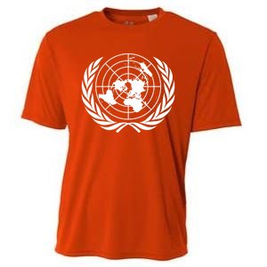 United Nations Flag Un United Nations Emblem Gift Cooling Performance Crew T-Shirt