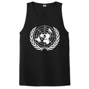 United Nations Flag Un United Nations Emblem Gift PosiCharge Competitor Tank