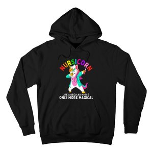 Unicorn Nurse Funny Nursicorn Rainbow Nursing RN Gift Women Hoodie