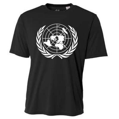 United Nations Flag Un United Nations Emblem Cooling Performance Crew T-Shirt