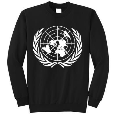 United Nations Flag Un United Nations Emblem Sweatshirt