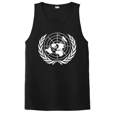 United Nations Flag Un United Nations Emblem PosiCharge Competitor Tank