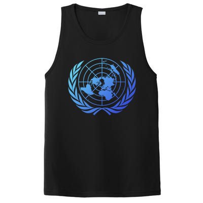 United Nations Flag Un United Nations Emblem Meaningful Gift PosiCharge Competitor Tank