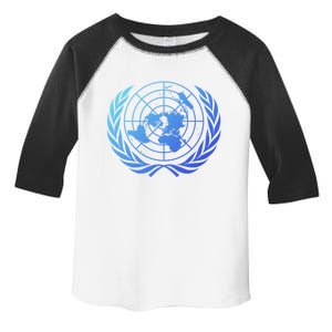 United Nations Flag Un United Nations Emblem Meaningful Gift Toddler Fine Jersey T-Shirt