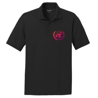 United Nations Flag Un United Nations Emblem Meaningful Gift PosiCharge RacerMesh Polo