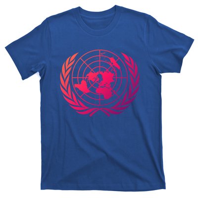 United Nations Flag Un United Nations Emblem Meaningful Gift T-Shirt