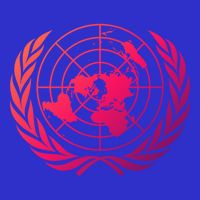 United Nations Flag Un United Nations Emblem Meaningful Gift 16 in Basic Backpack
