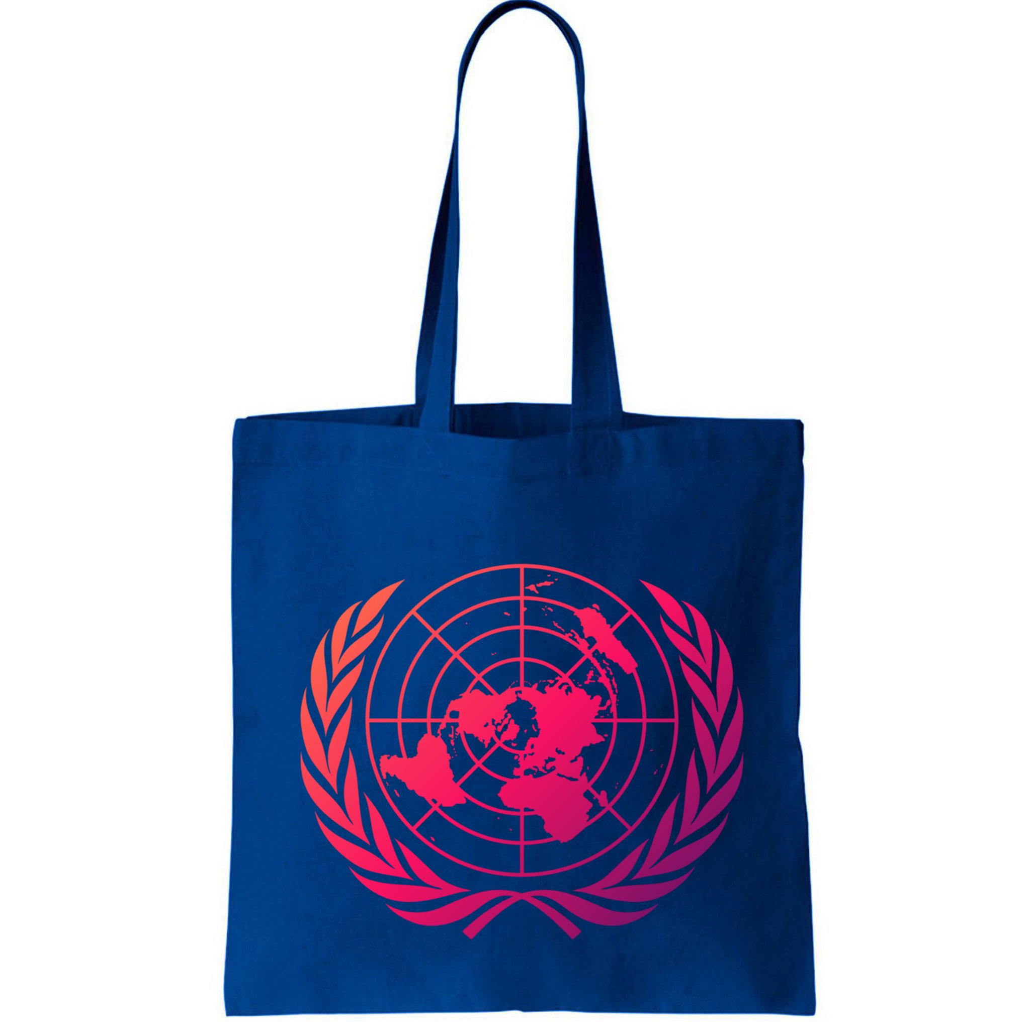 United Nations Flag Un United Nations Emblem Meaningful Gift Bag