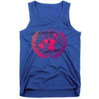 United Nations Flag Un United Nations Emblem Meaningful Gift Tank Top