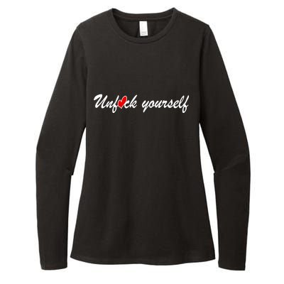 Unfuck Yourself Womens CVC Long Sleeve Shirt