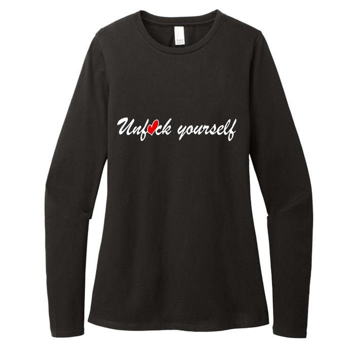 Unfuck Yourself Womens CVC Long Sleeve Shirt