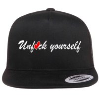 Unfuck Yourself Flat Bill Trucker Hat