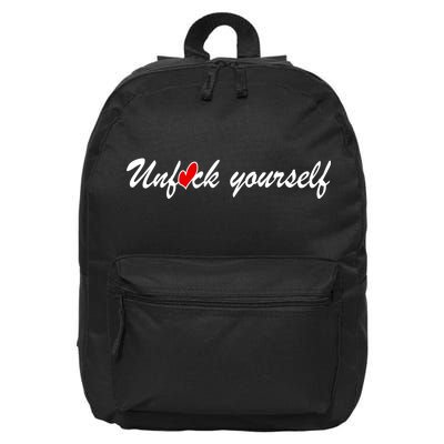 Unfuck Yourself 16 in Basic Backpack