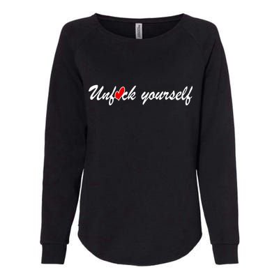 Unfuck Yourself Womens California Wash Sweatshirt