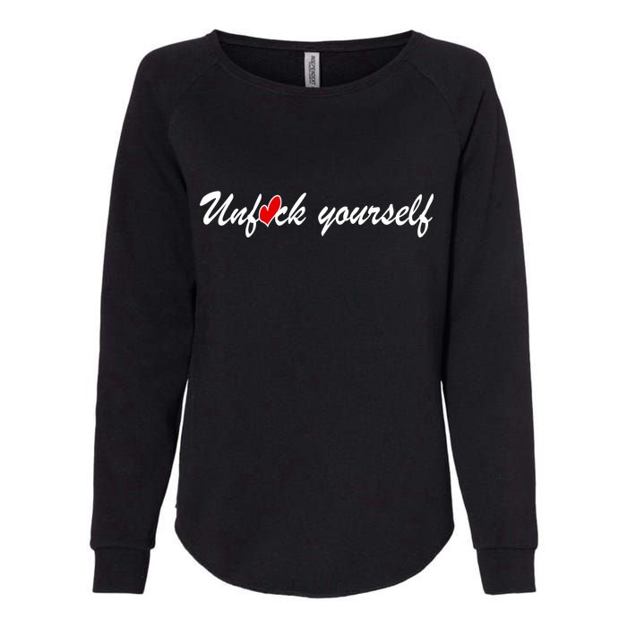 Unfuck Yourself Womens California Wash Sweatshirt