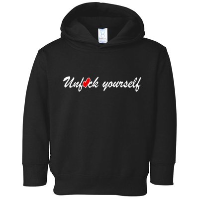 Unfuck Yourself Toddler Hoodie