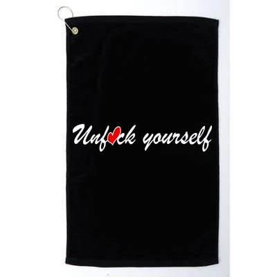 Unfuck Yourself Golf Towel