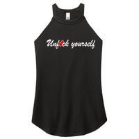 Unfuck Yourself Women's Perfect Tri Rocker Tank