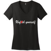 Unfuck Yourself Women's V-Neck T-Shirt