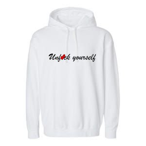 Unfuck Yourself Garment-Dyed Fleece Hoodie