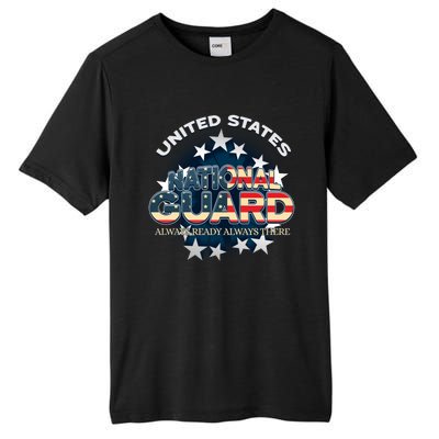 Us National Guard Always Ready Always There Army Gift Tall Fusion ChromaSoft Performance T-Shirt