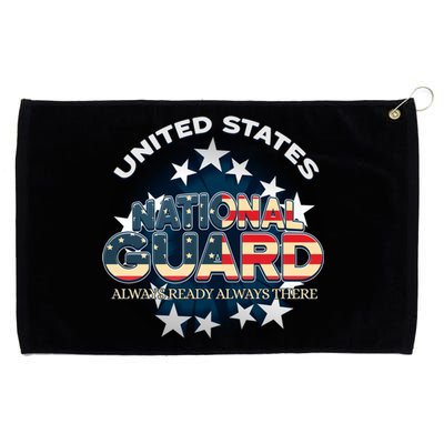 Us National Guard Always Ready Always There Army Gift Grommeted Golf Towel