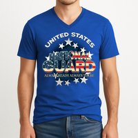 Us National Guard Always Ready Always There Army Gift V-Neck T-Shirt