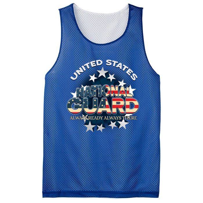 Us National Guard Always Ready Always There Army Gift Mesh Reversible Basketball Jersey Tank