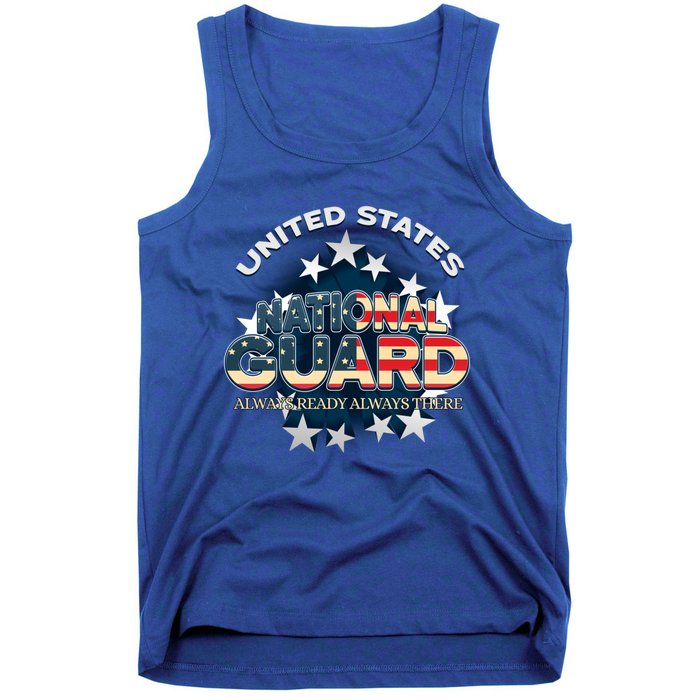 Us National Guard Always Ready Always There Army Gift Tank Top