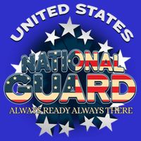 Us National Guard Always Ready Always There Army Gift Womens T-Shirt
