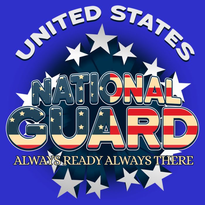 Us National Guard Always Ready Always There Army Gift Womens T-Shirt