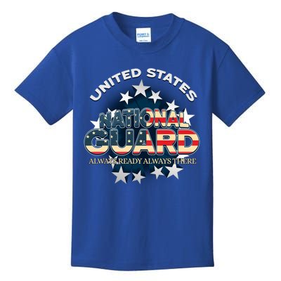 Us National Guard Always Ready Always There Army Gift Kids T-Shirt