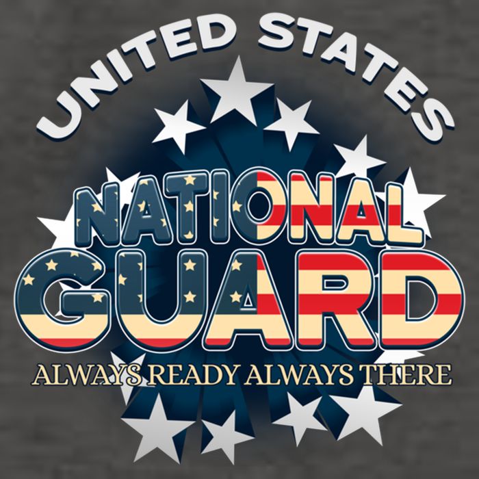 Us National Guard Always Ready Always There Army Gift Vector Backpack