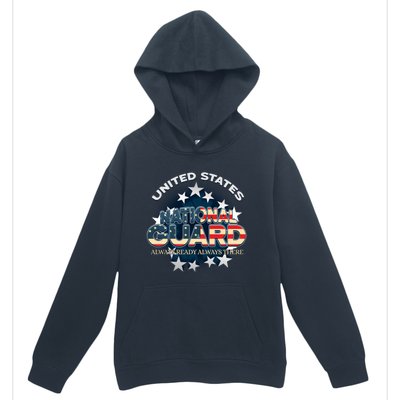 Us National Guard Always Ready Always There Army Gift Urban Pullover Hoodie