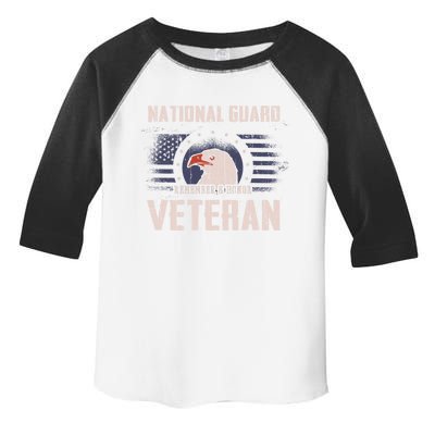 Us National Guard Veteran Eagle Usa Flag Veterans Day Funny Gift Toddler Fine Jersey T-Shirt