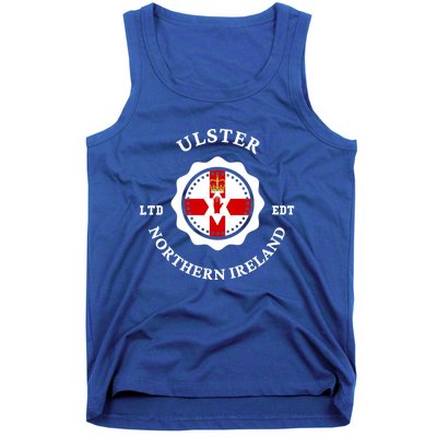 ULSTER Northern Ireland Flag Badge UK Vintage Tank Top