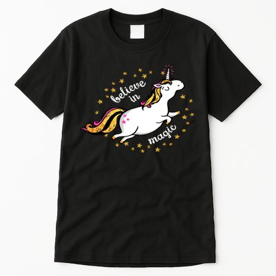 Unicorn Believe In Magic Tall T-Shirt