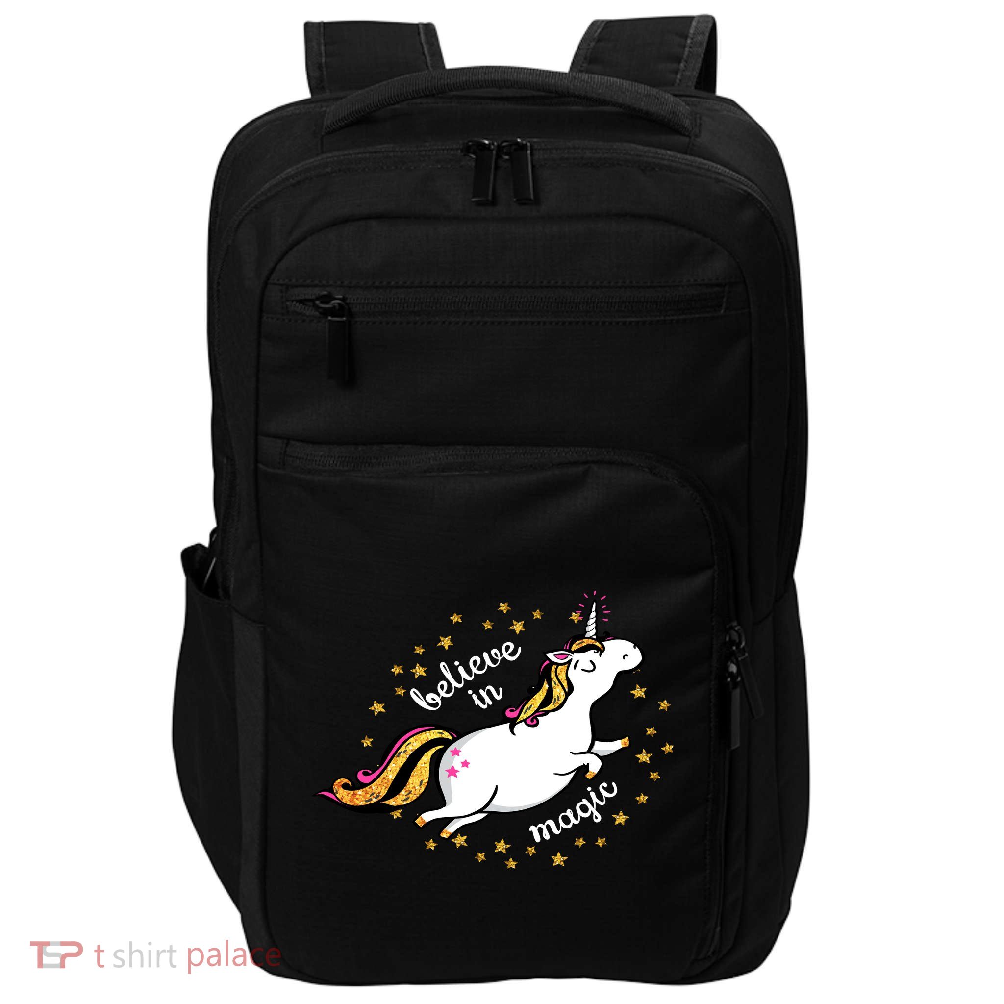 Unicorn Believe In Magic Impact Tech Backpack