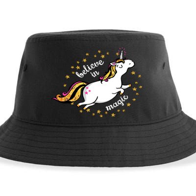 Unicorn Believe In Magic Sustainable Bucket Hat