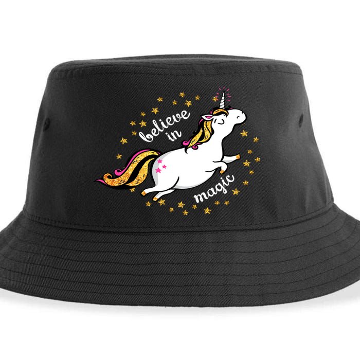 Unicorn Believe In Magic Sustainable Bucket Hat