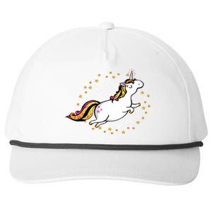 Unicorn Believe In Magic Snapback Five-Panel Rope Hat