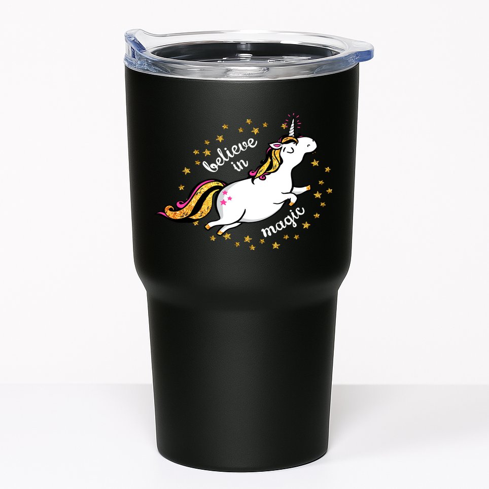 Unicorn Believe In Magic Tumbler