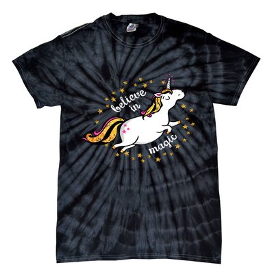 Unicorn Believe In Magic Tie-Dye T-Shirt