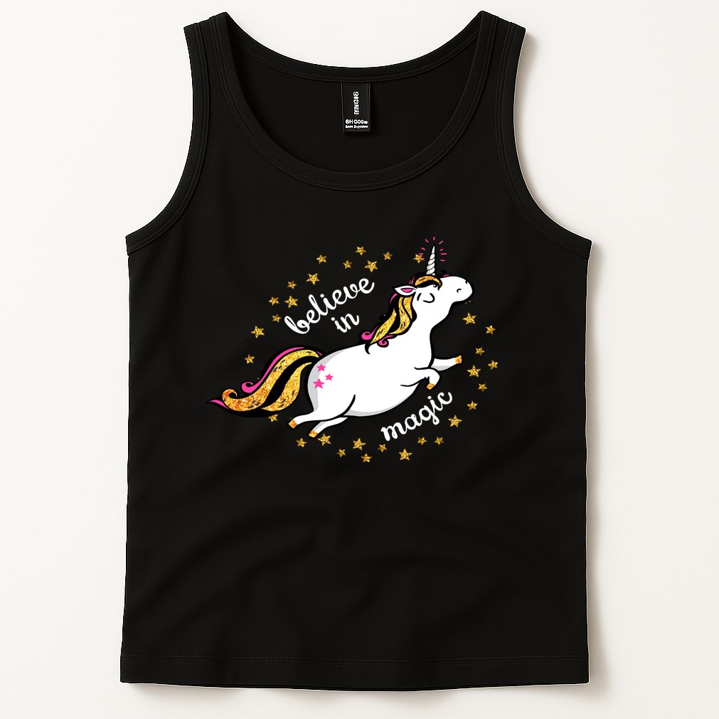 Unicorn Believe In Magic Tank Top