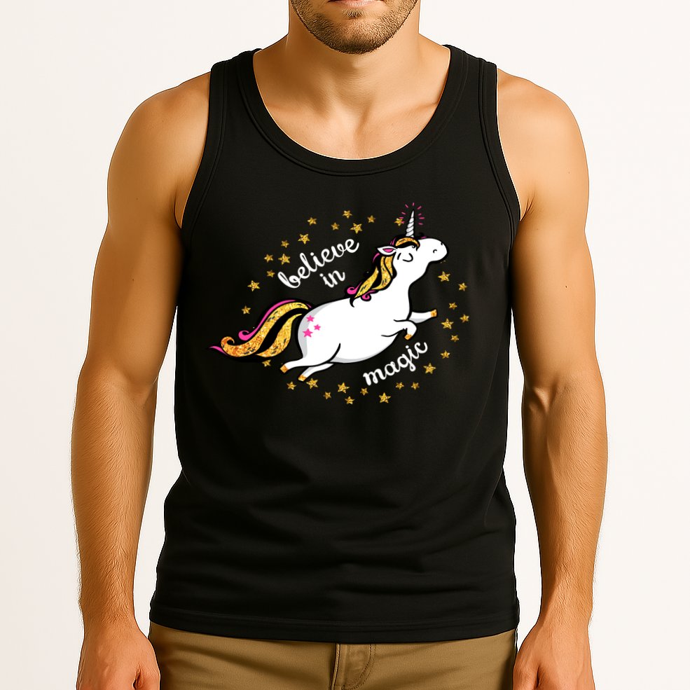Unicorn Believe In Magic Tank Top
