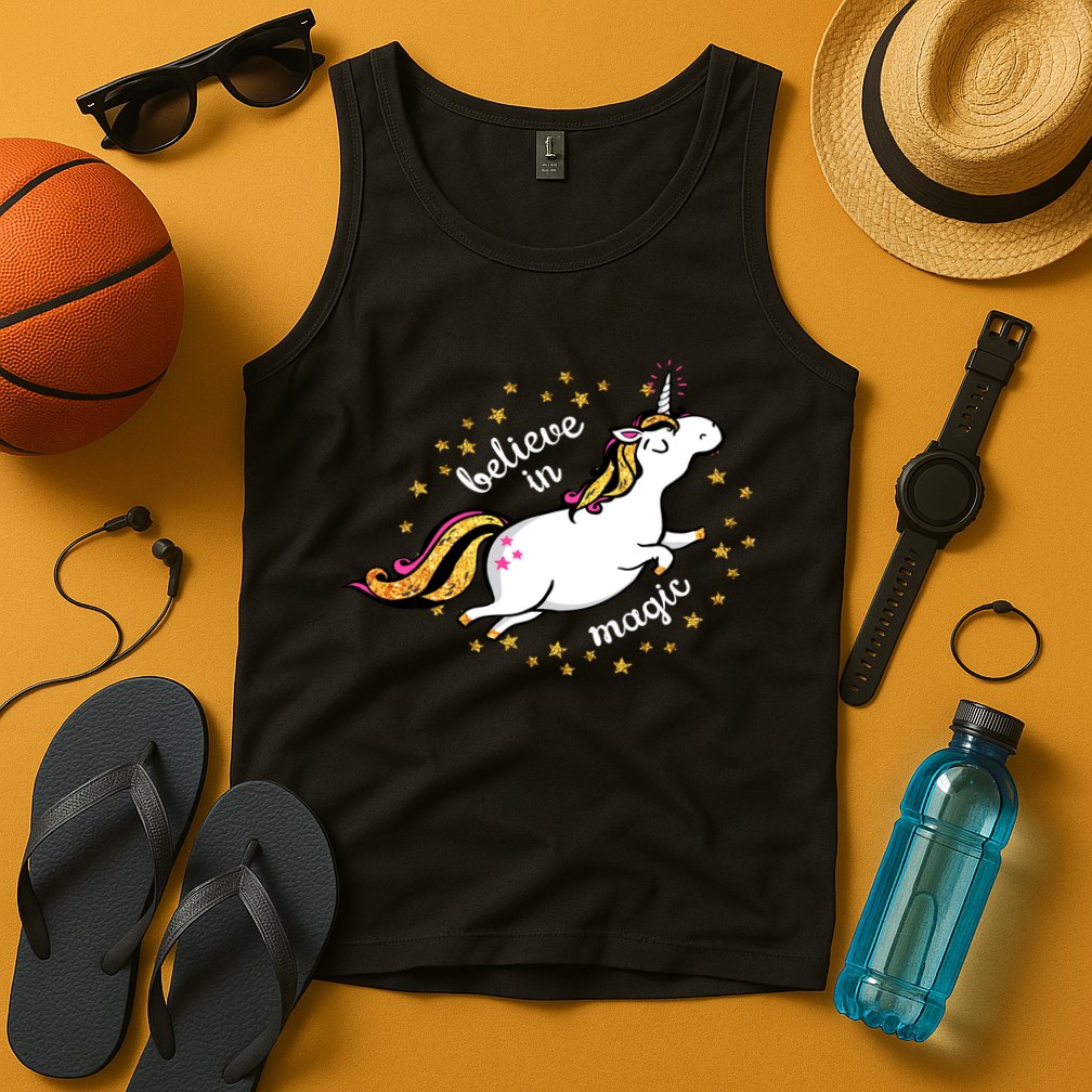 Unicorn Believe In Magic Tank Top
