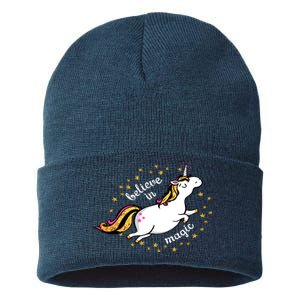 Unicorn Believe In Magic Sustainable Knit Beanie